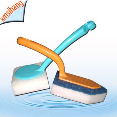 2020 Business Idea Melamine Nano Dishwashing Sponge with Long Handle