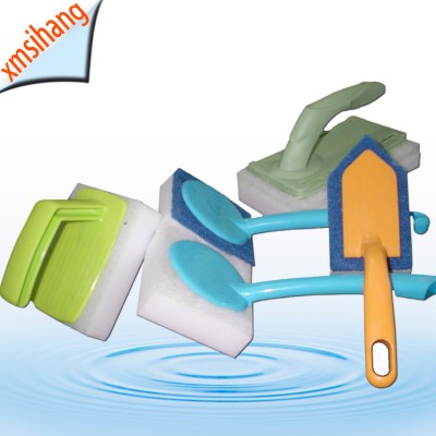 Daily necessity products Cleaning sponges with handle