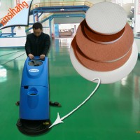 Customized Scouring Cleaning Pads with a central hole for floor care machine